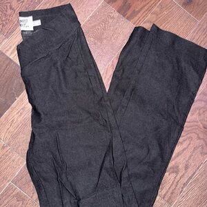 Princess Polly Black High-Waisted Pants